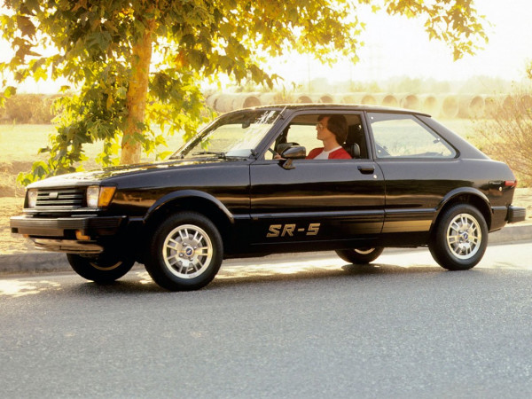 Toyota Corolla Tercel 3p hatchback SR-5 1980-1982 USA vue AV - photo Toyota