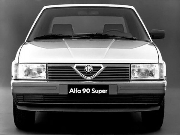 Alfa Romeo Alfa 90 Super 1986-1987 face AV - photo Alfa Romeo