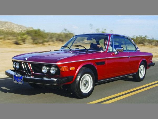 BMW 3.0 CS US E9 1973-1974 vue AV - photo : auteur inconnu DR