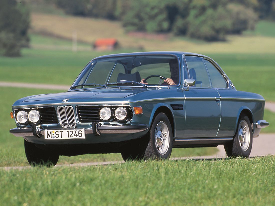 BMW 2800 CS blue (Minichamps) 1:18
