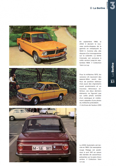 Le Guide de toutes les BMW volume 3 : 1500-2002, 2500-2800-3.0S, 3.0 CS