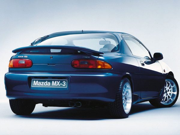 Mazda MX-3 V6 1.8 vue AR 1991-1998 - photo Mazda