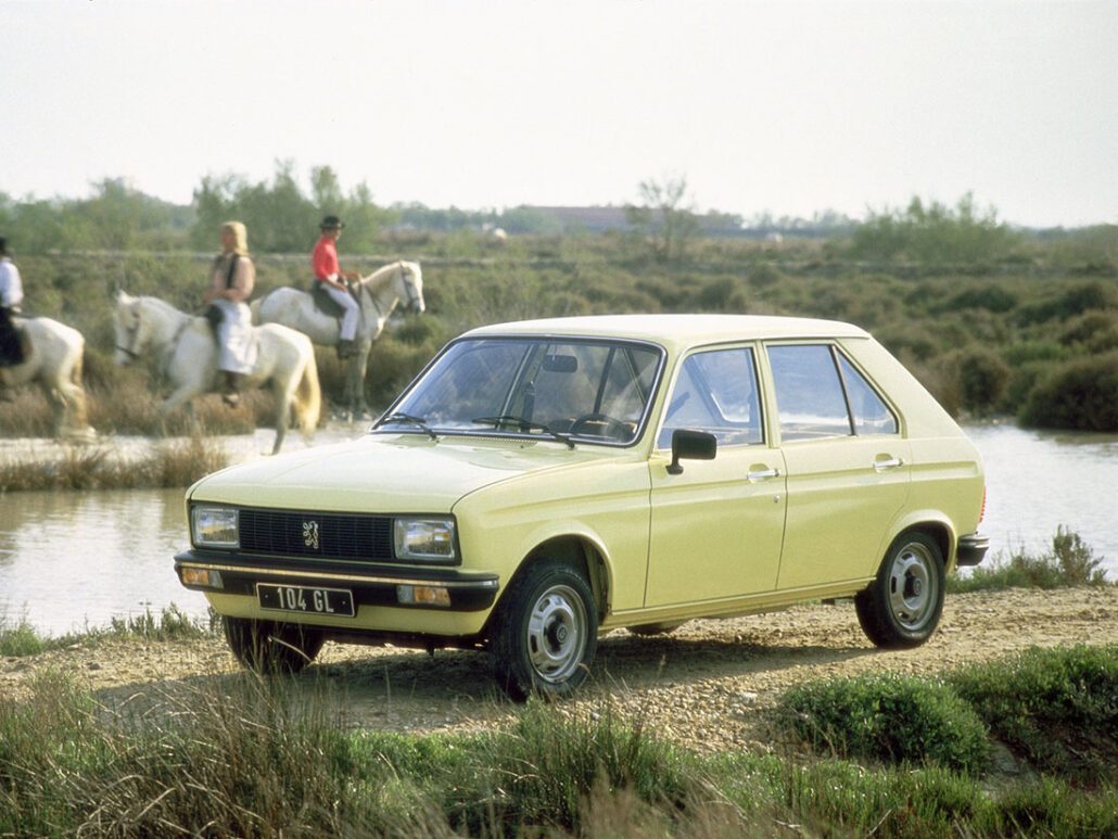 Peugeot 104 GL 1981-1984 vue AV - photo Peugeot