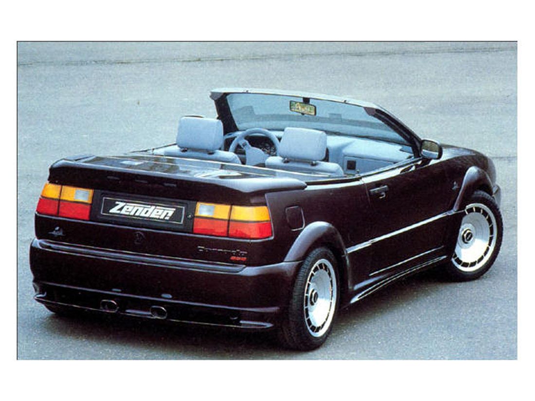 Volkswagen Corrado cabriolet prototype Zender 1989 - photo Zender