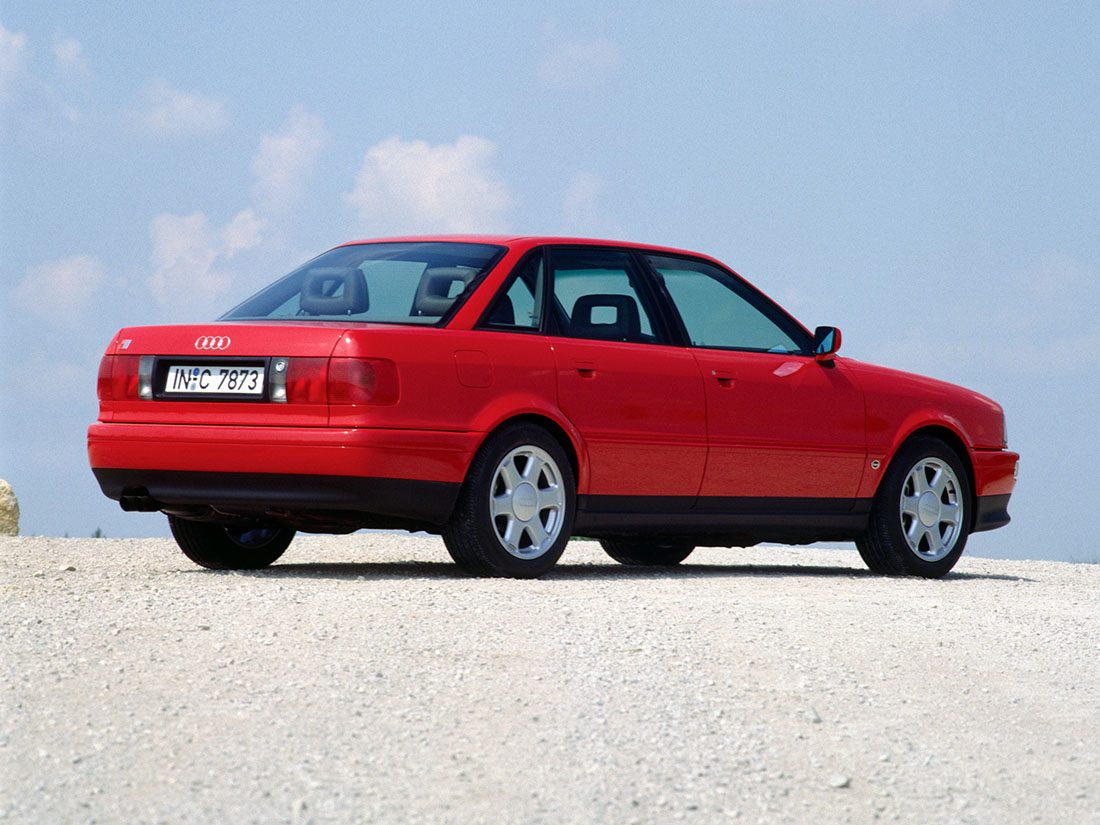 Audi 80 B4, Évolutions et caractéristiques