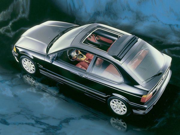 BMW Série 3 E36 Compact Open Air 1995-2000 vue dessus - photo BMW