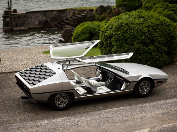Lamborghini Marzal par Bertone - salon de Genève 1967 - intérieur - photo auteur inconnu DR