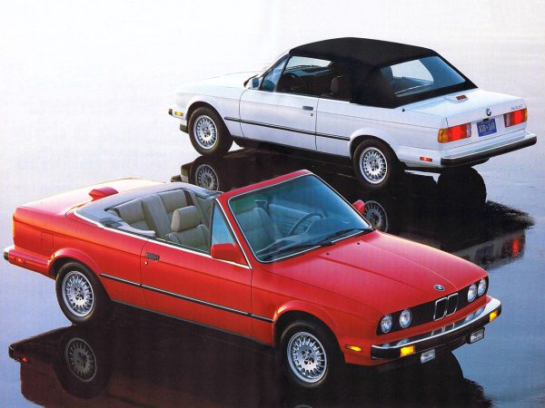 BMW Série 3 E30 325i convertible US 1987-1990 - photo BMW