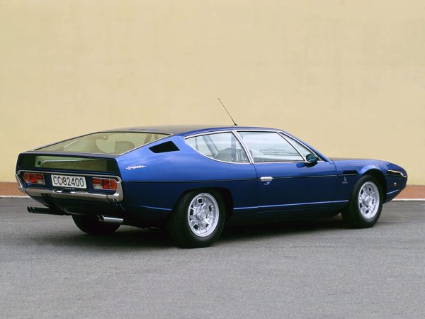 Lamborghini Espada Série 2 1970-1972 vue AR - photo Lamborghini