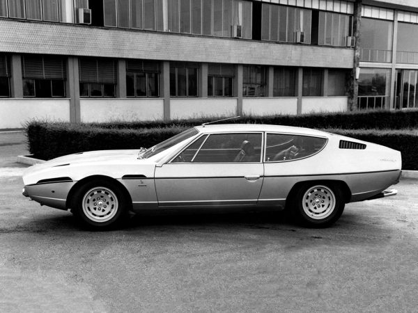 Lamborghini Espada Série 3 1972-1978 profil - photo Lamborghini