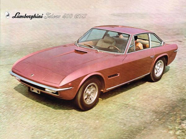 Lamborghini Islero 400 GTS 1969-1970 vue AV - photo Lamborghini