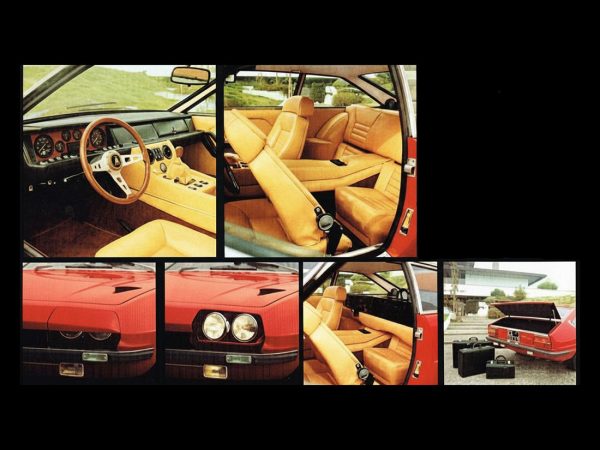 Lamborghini Jarama 1970-1972 intérieur et détails - photo Lamborghini
