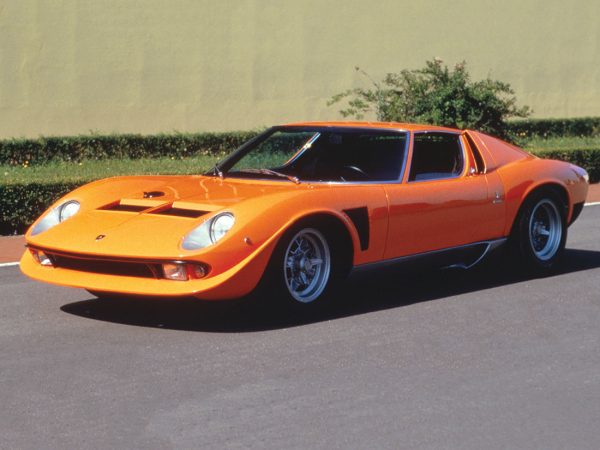 Lamborghini Miura Jota 4 (châssis n° 5084) 1970 vue AV - photo Lamborghini